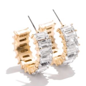 Miss Lola | Crystal Gold Earrings